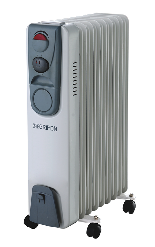 Обігрівач масляний GRIFON HY-B4-9, 9 секцій